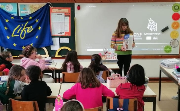Linces-ib&eacute;ricos 'visitaram' escolas de Alcoutim e Castro Marim em a&ccedil;&otilde;es de sensibiliza&ccedil;&atilde;o