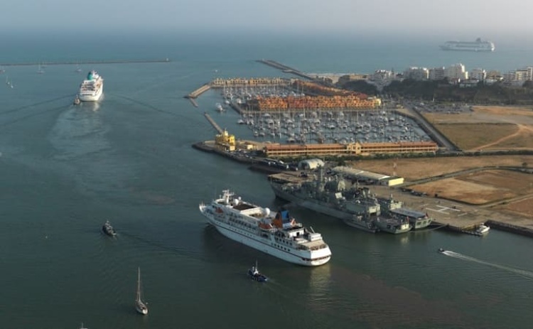 Obras no Porto de Portim&atilde;o refor&ccedil;am acesso e seguran&ccedil;a para navios de cruzeiro