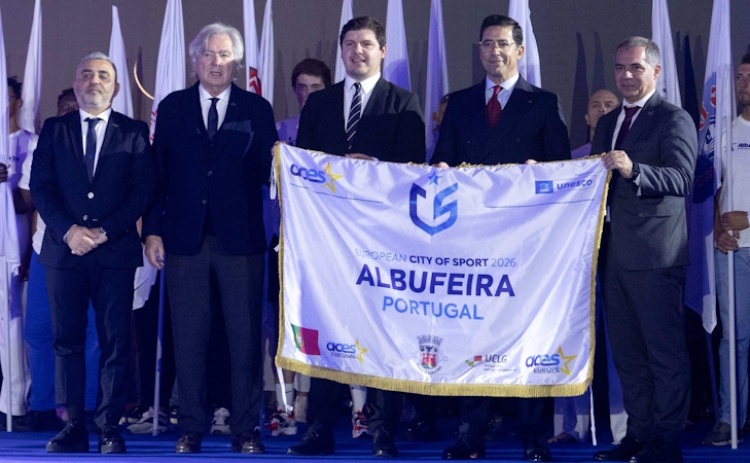 Gala oficial da Cidade Europeia do Desporto juntou 1500 pessoas em Albufeira