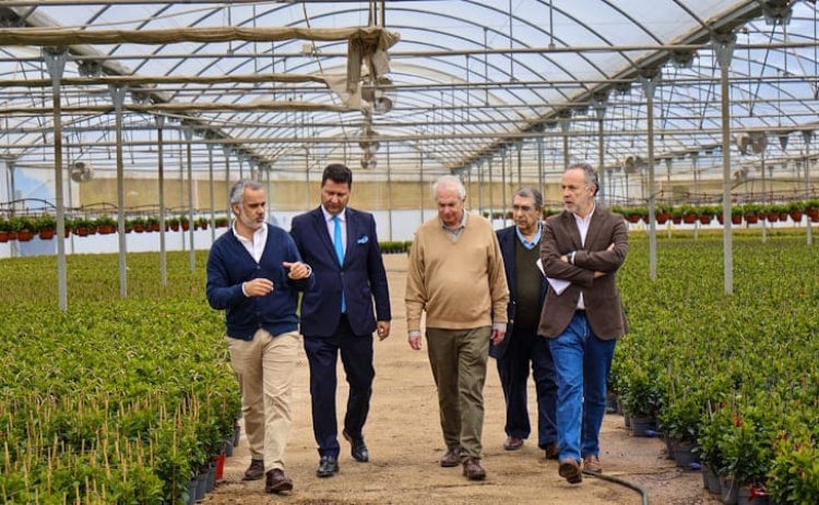 Impacto econ&oacute;mico das plantas ornamentais motivou visita de Secret&aacute;rio de Estado ao Algarve