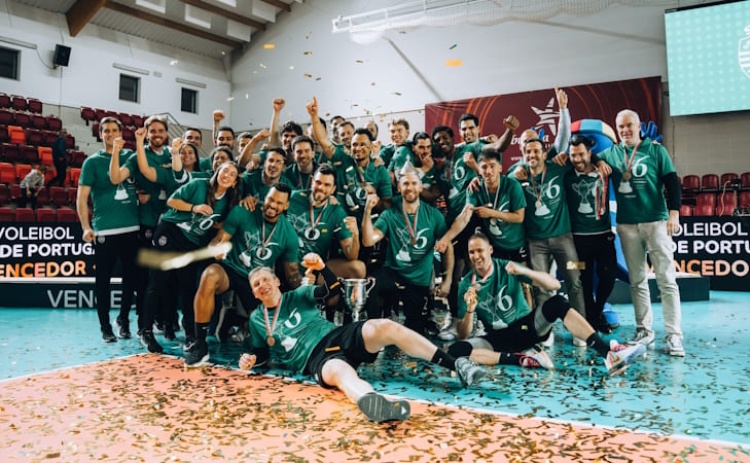 Sporting bate Benfica e conquista Ta&ccedil;a de Portugal de voleibol em Albufeira