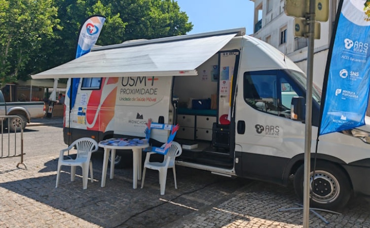 Unidade M&oacute;vel de Sa&uacute;de inicia sa&iacute;das nas freguesias de Monchique 