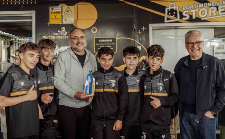 EMARP assinalou Dia Mundial da &Aacute;gua sensibilizando jovens do Portimonense 