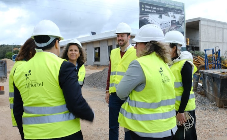 Autarquia faz balan&ccedil;o positivo das obras da nova Unidade de Sa&uacute;de Familiar de S&atilde;o Br&aacute;s de Alportel