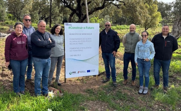Executivo da C&acirc;mara de Monchique visitou interven&ccedil;&otilde;es no espa&ccedil;o rural