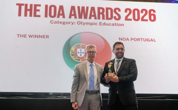 Jogos de Quelfes recebem pr&eacute;mio da Academia Ol&iacute;mpica Internacional