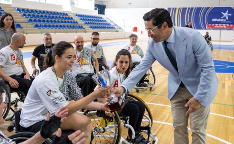 Albufeira recebeu a Final Four da Ta&ccedil;a de Portugal de Andebol em Cadeira de Rodas