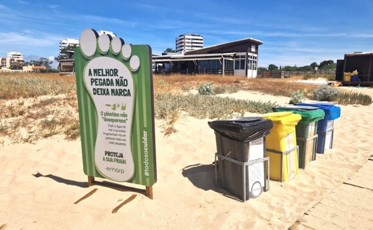 EMARP refor&ccedil;a equipamentos e apela &agrave; separa&ccedil;&atilde;o de res&iacute;duos nas praias