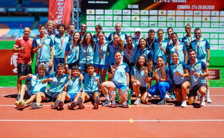 Atletismo: CD Areias S. Jo&atilde;o sobe &agrave; 2&ordf; Divis&atilde;o do Campeonato Nacional de Clubes em Pista ao Ar Livre 