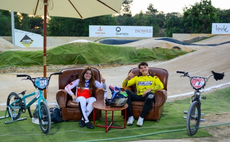 Renato da Silva e Ambre Beato conquistam t&iacute;tulos nacionais de BMX Contrarrel&oacute;gio em Quarteira