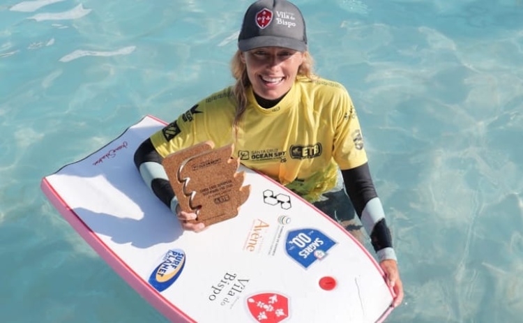 Joana Schenker conquista 3&ordm; lugar na 2&ordf; etapa do Europeu em Santa Cruz