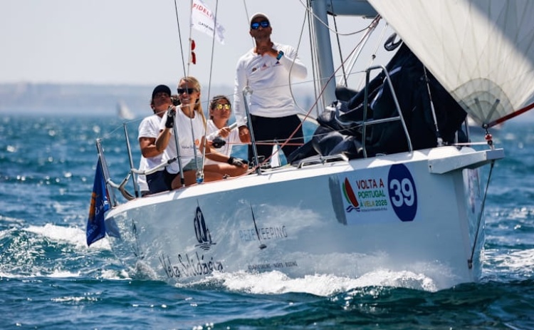 Projeto Vela Solid&aacute;ria participou na &uacute;ltima etapa da Volta a Portugal &agrave; Vela em Portim&atilde;o