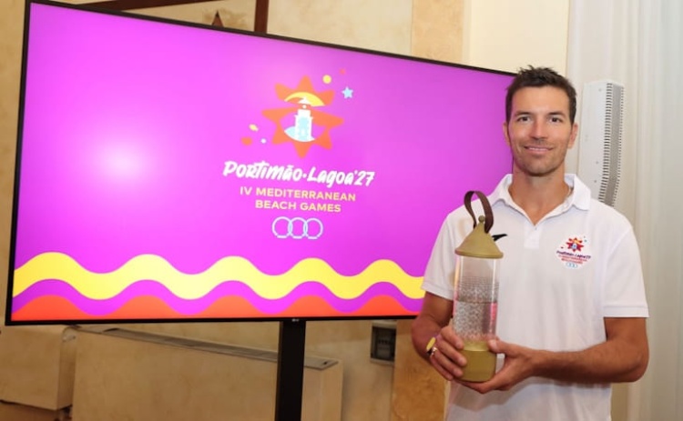 Um farol orientar&aacute; a viagem rumo aos Jogos do Mediterr&acirc;neo de Praia Portim&atilde;o-Lagoa