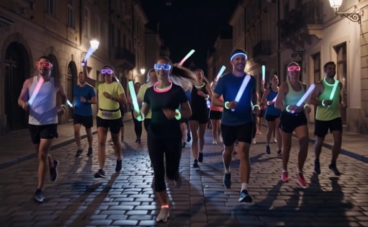&ldquo;Glow Night Run&rdquo; leva luz, m&uacute;sica e movimento a S&atilde;o Br&aacute;s de Alportel