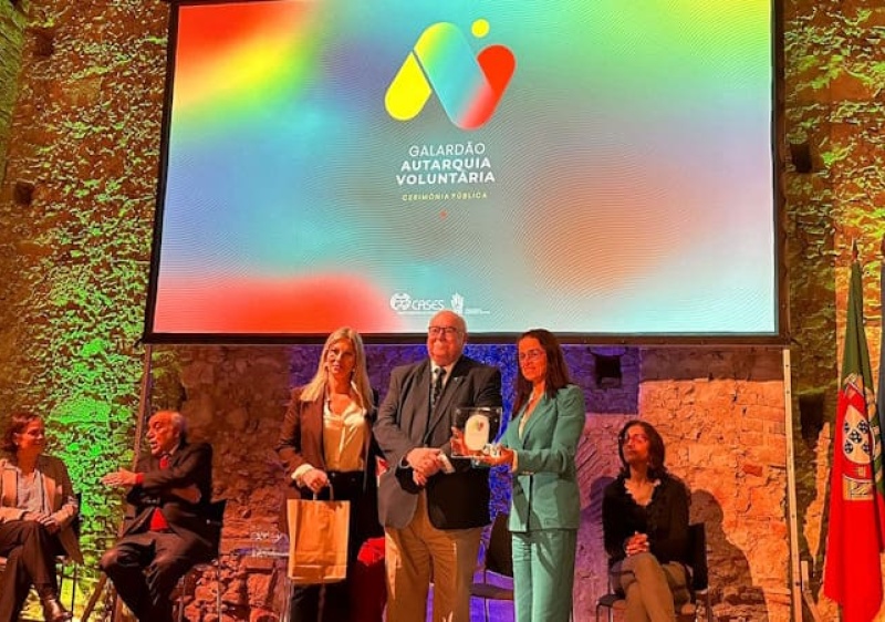 Munic&iacute;pio de Castro Marim recebe pr&eacute;mio de Autarquia Volunt&aacute;ria