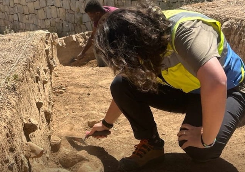 Ru&iacute;nas de Milreu abrem portas para visita aos trabalhos arqueol&oacute;gicos em curso