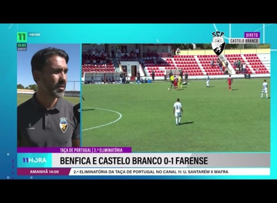  Taça de Portugal: Farense elimina Benfica e Castelo Branco